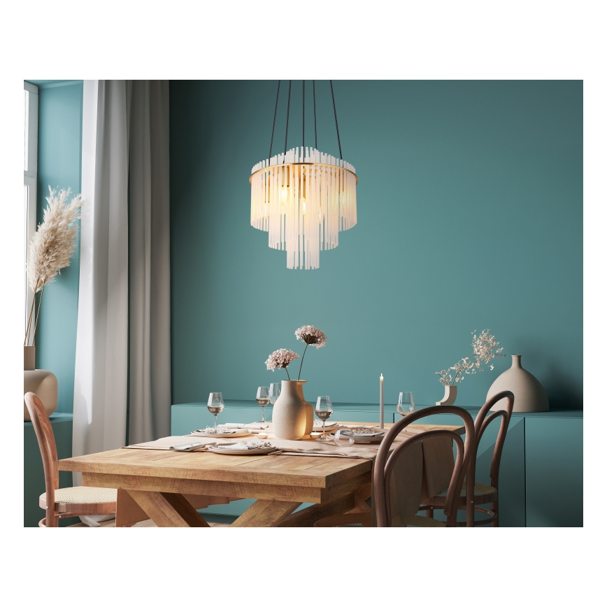 Globo - Csillár zsinóron 5xE14/40W/230V arany