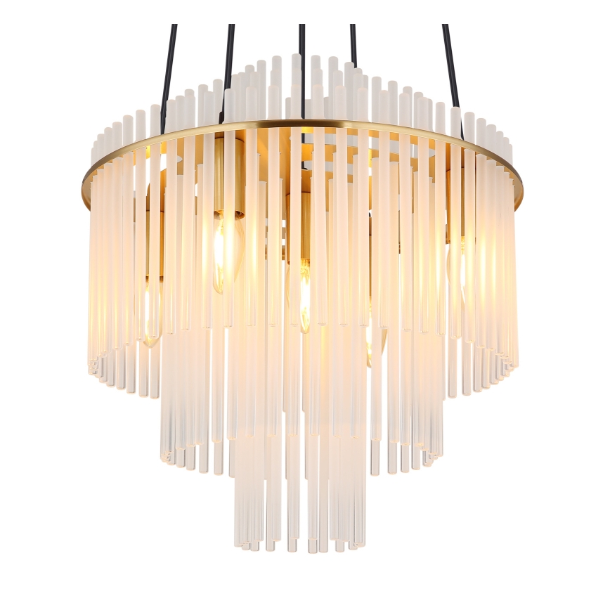 Globo - Csillár zsinóron 5xE14/40W/230V arany