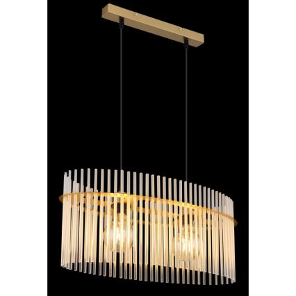 Globo - Csillár zsinóron 2xE27/60W/230V arany