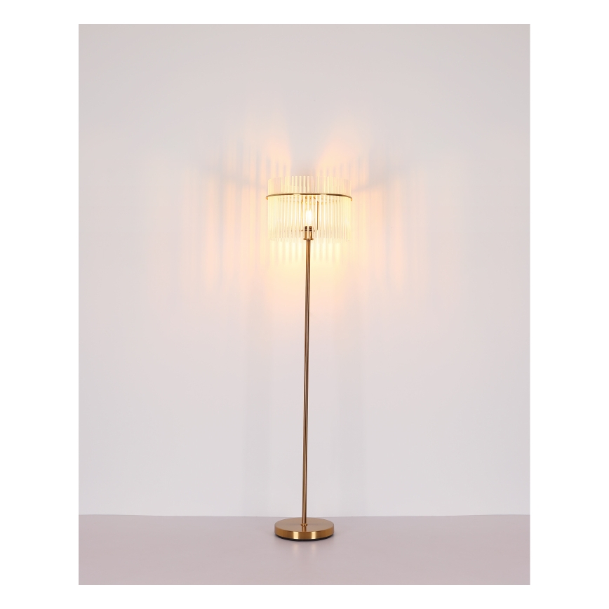 Globo - Állólámpa 1xE27/60W/230V arany