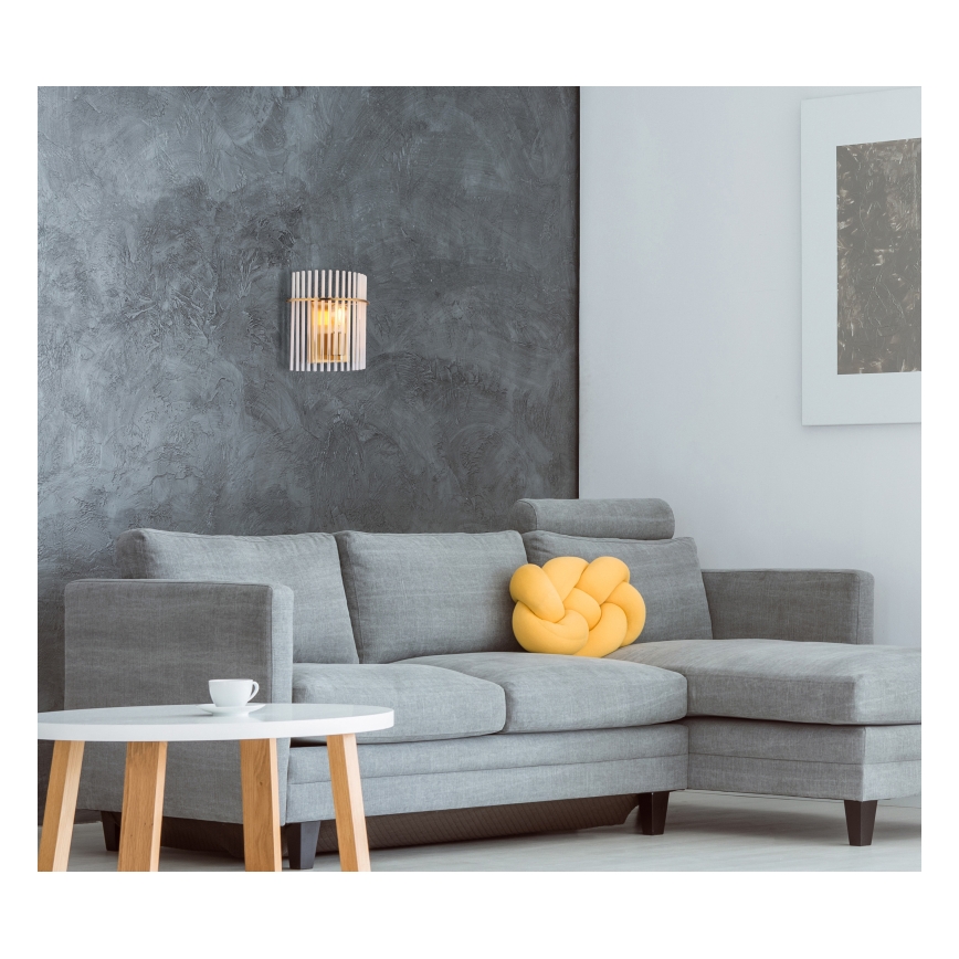 Globo - Fali lámpa 1xE27/60W/230V arany