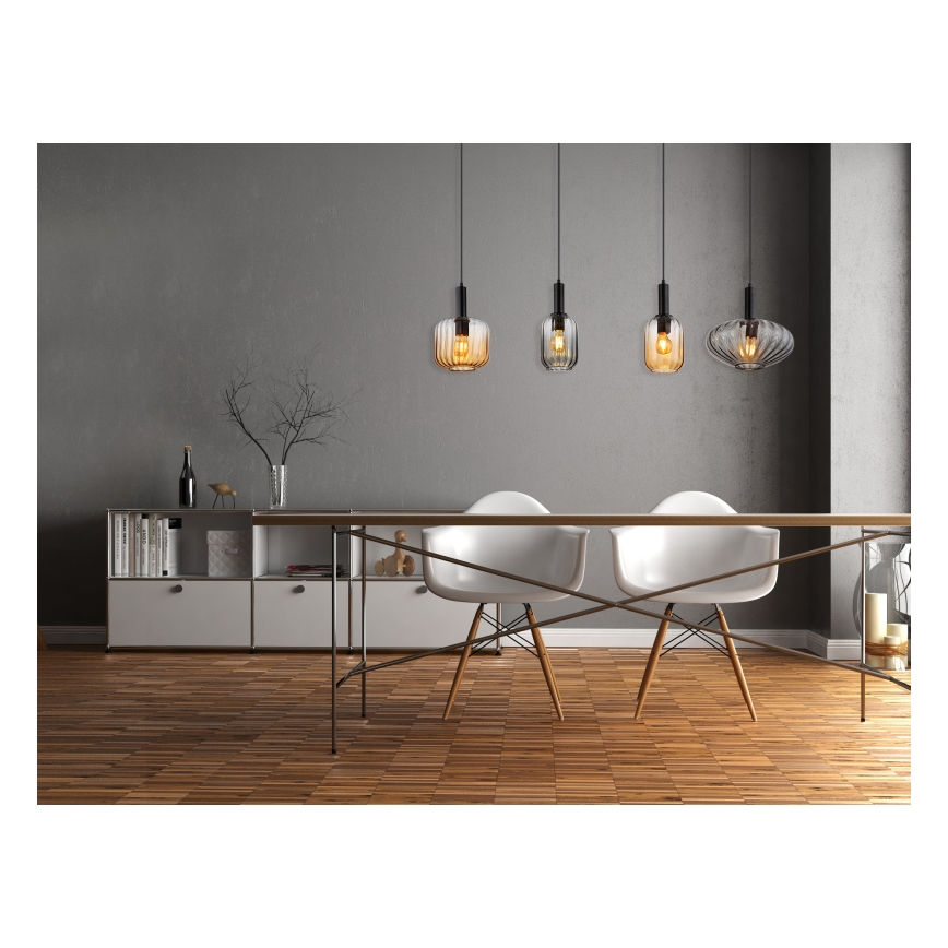 Globo - Kábelen függő csillár 4x E27/60W/230V