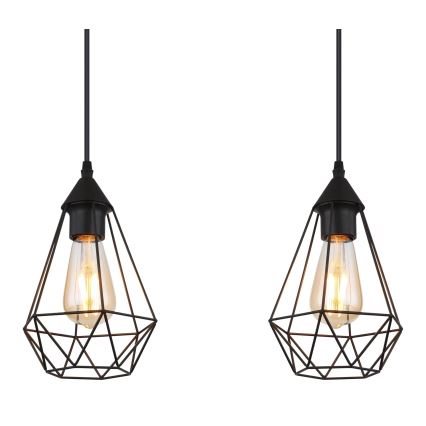 Globo - Csillár zsinóron 3xE27/60W/230V