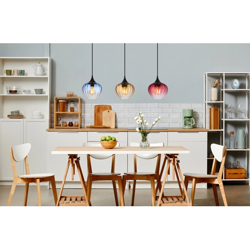 Globo - Csillár zsinóron 3xE27/60W/230V