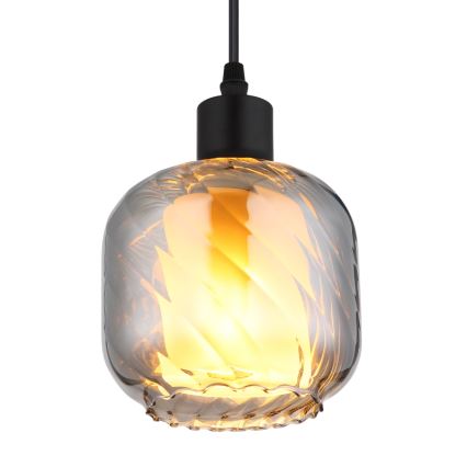 Globo - Csillár zsinóron 1xE27/25W/230V átm. 14 cm