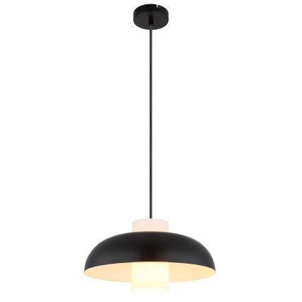 Globo - Kábelre függesztett csillár 1xE27/60W/230V fekete