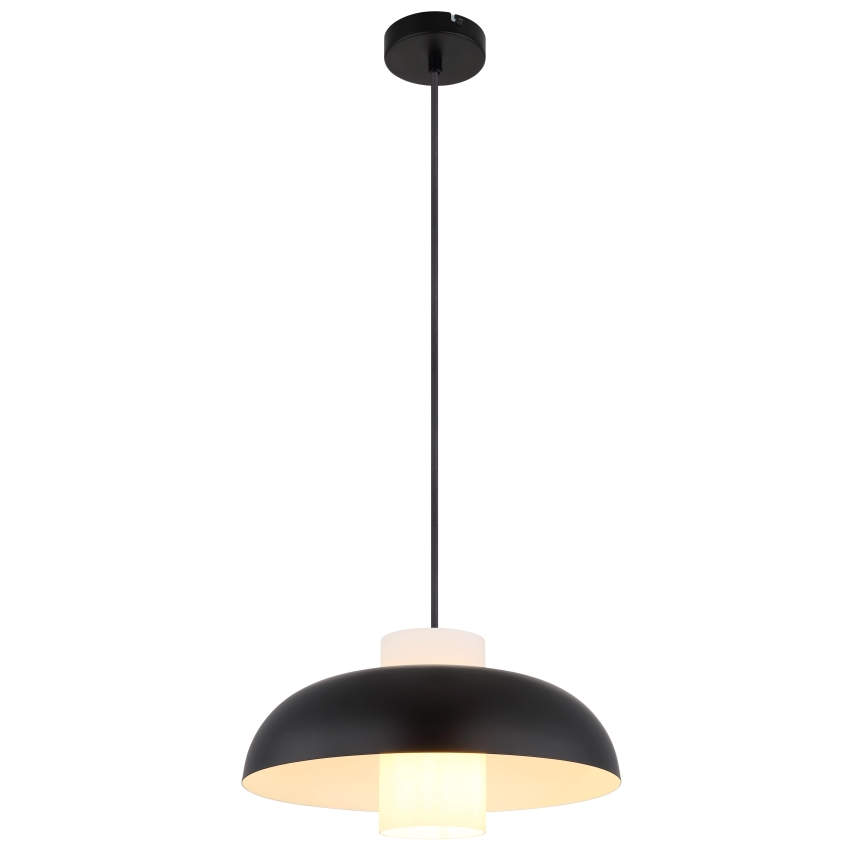 Globo - Kábelre függesztett csillár 1xE27/60W/230V fekete
