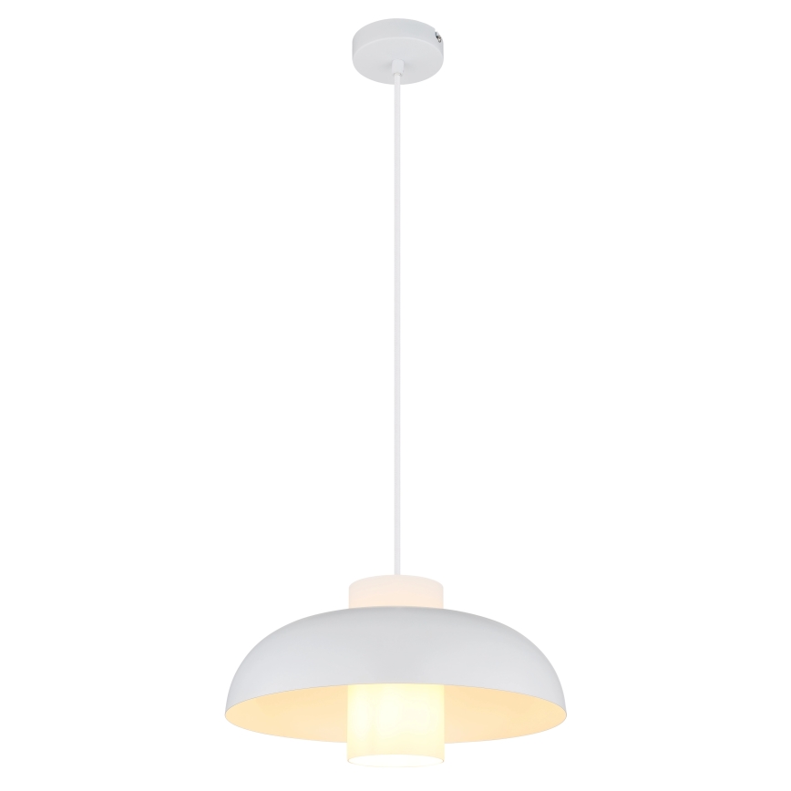 Globo - Kábelre függeszthető csillár 1xE27/60W/230V fehér