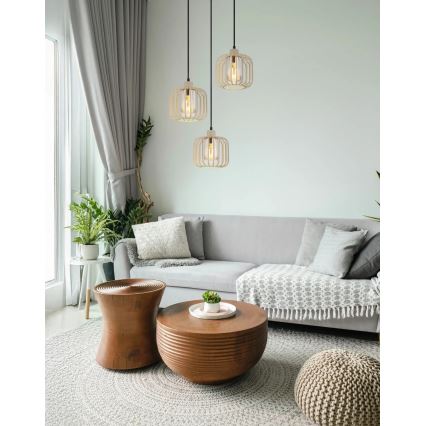 Globo - Függeszték zsinóron 3xE27/40W/230V