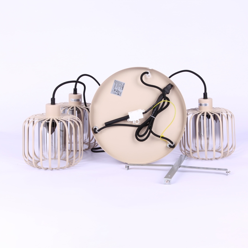 Globo - Függeszték zsinóron 3xE27/40W/230V