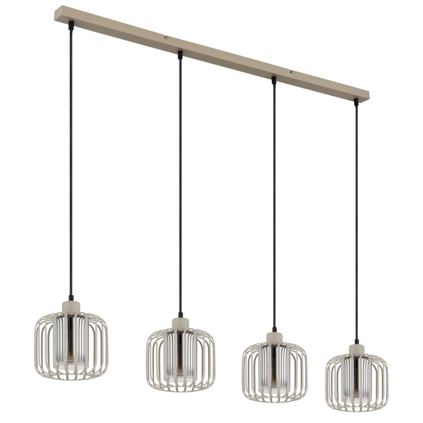 Globo - Kábelre szerelt csillár 4xE27/40W/230V
