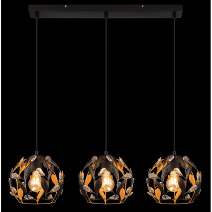 Globo - Függőlámpa zsinóron 3xE27/40W/230V