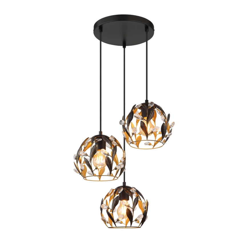 Globo - Csillár zsinóron 3xE27/40W/230V átm. 41 cm