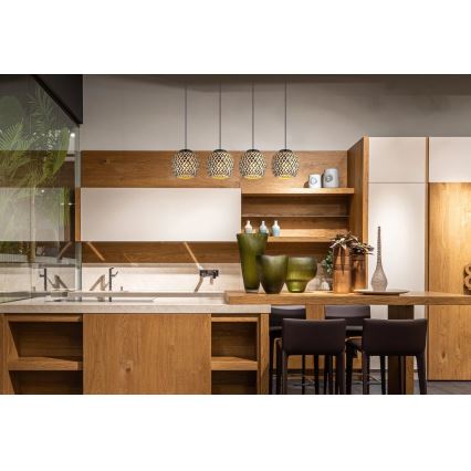 Globo 15766-4H - Csillár zsinóron COLLY 4xE27/15W/230V