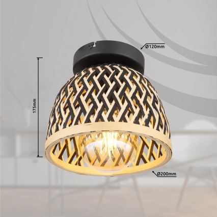 Globo 15767D1 - Mennyezeti lámpa COLLY 1xE27/15W/230V