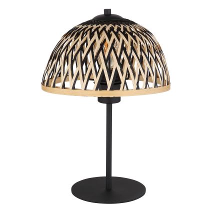 Globo - Asztali lámpa 1xE27/15W/230V bambusz