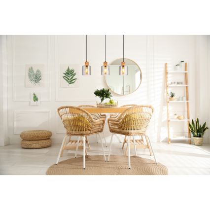 Globo - Kábelen függő csillár 3xE27/25W/230V