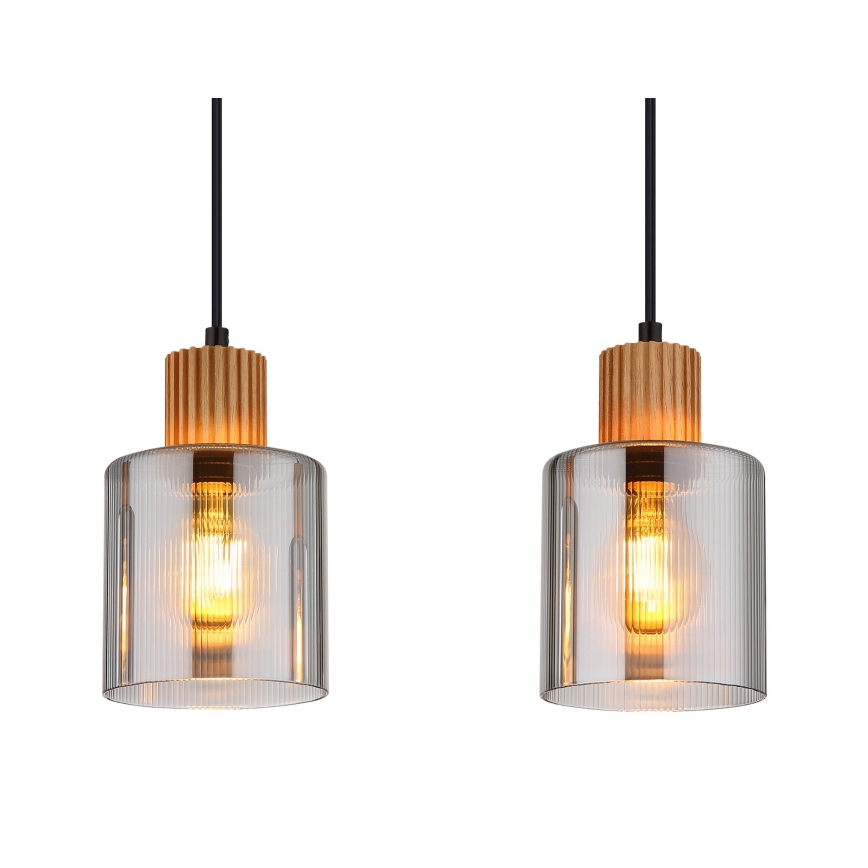 Globo - Kábelen függő csillár 3xE27/25W/230V