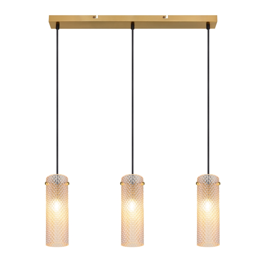 Globo - Csillár zsinóron 3xE14/40W/230V arany