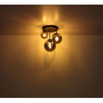 Globo - Függeszték kábellel 3xE27/60W/230V