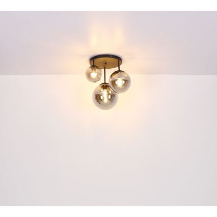 Globo - Függeszték kábellel 3xE27/60W/230V