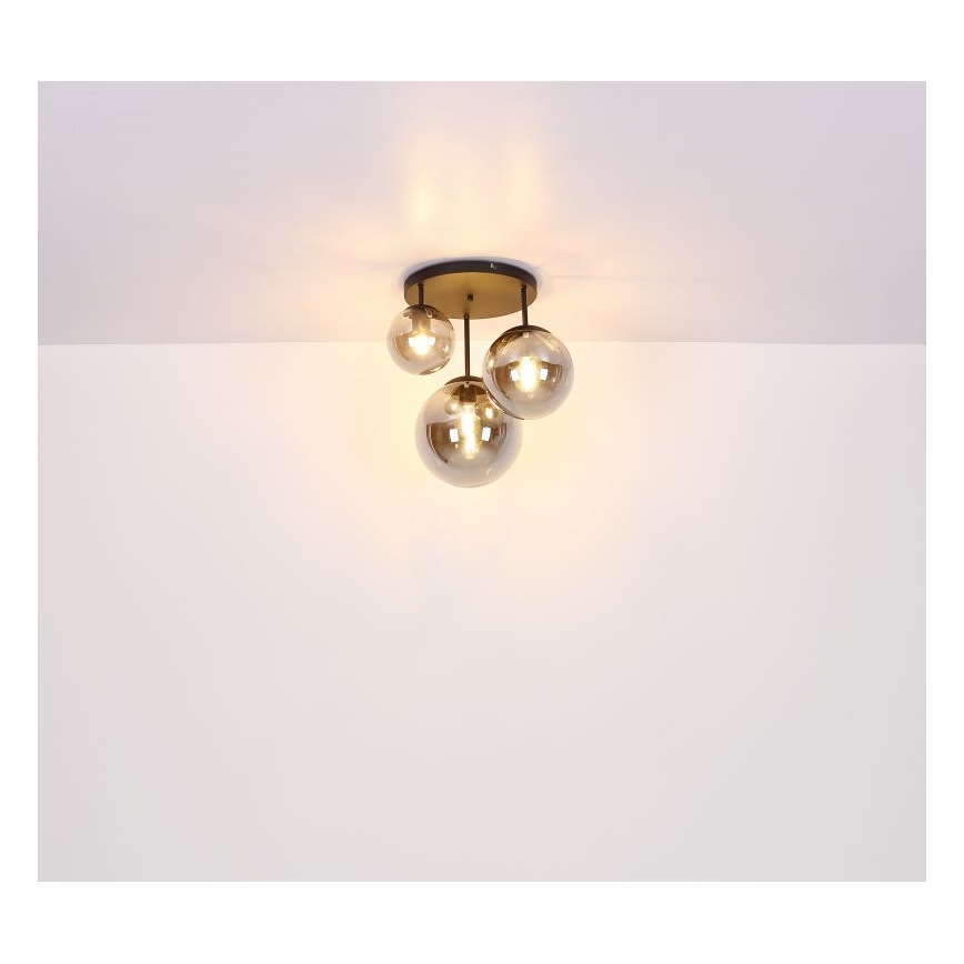 Globo - Függeszték kábellel 3xE27/60W/230V