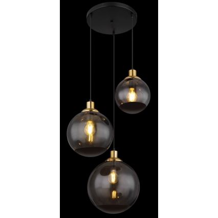 Globo - Csillár zsinóron 3xE27/40W/230V