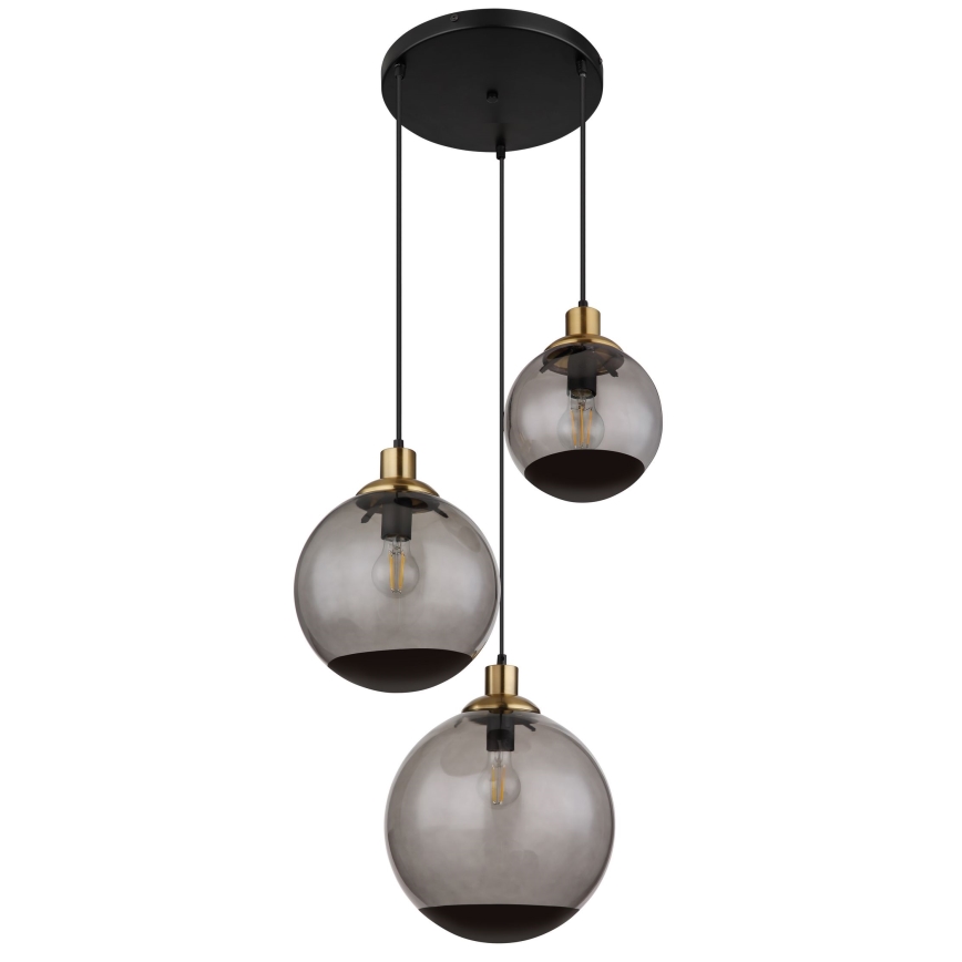 Globo - Csillár zsinóron 3xE27/40W/230V
