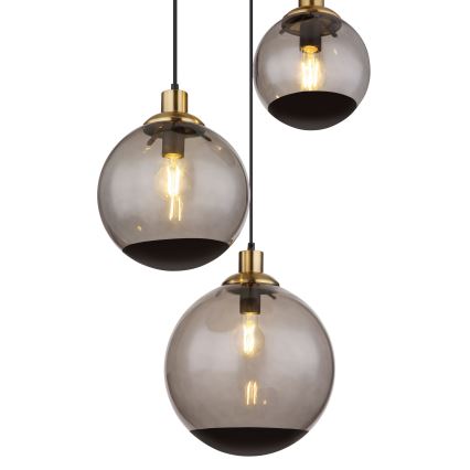 Globo - Csillár zsinóron 3xE27/40W/230V