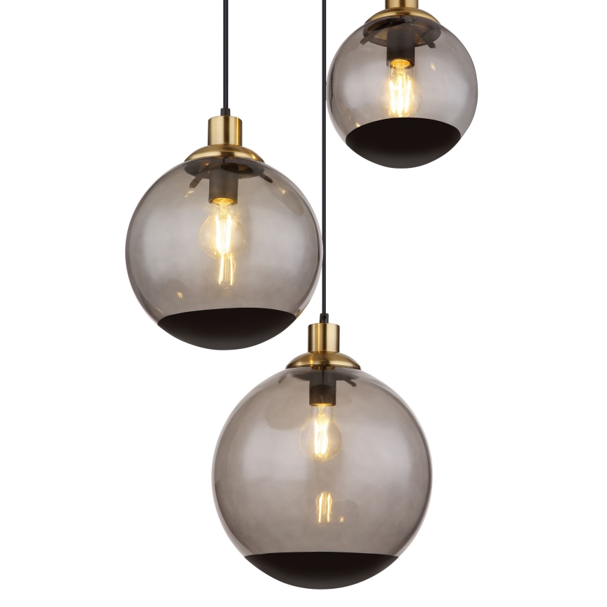 Globo - Csillár zsinóron 3xE27/40W/230V