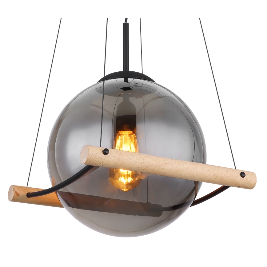 Globo - Csillár zsinóron 1xE27/15W/230V gumifa