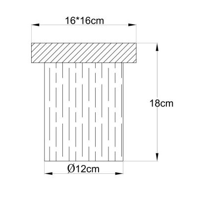 Globo - Mennyezeti lámpatest 1xE27/40W/230V