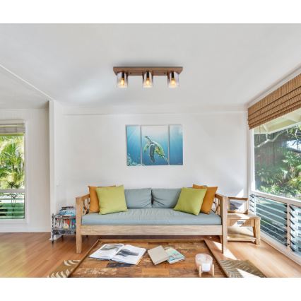 Globo - Mennyezeti lámpa 3xE27/40W/230V