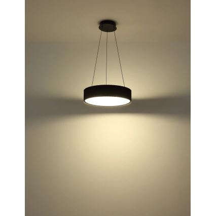 Globo - LED függeszték kábelen LED/45W/230V 2700/4000/6000K Ø 46 cm fekete