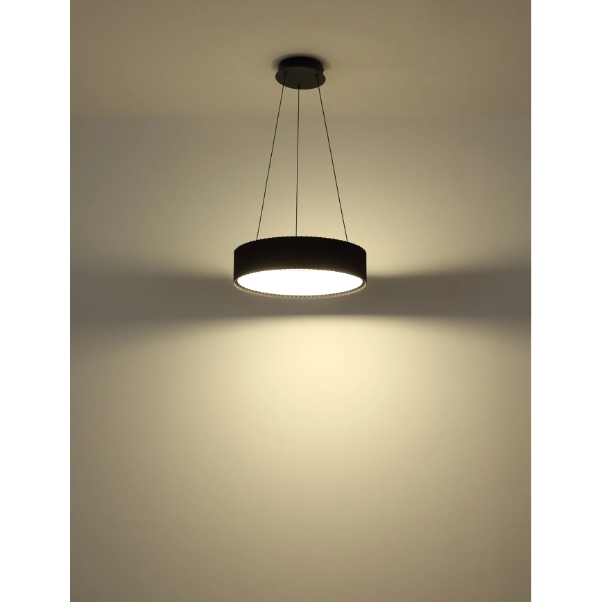 Globo - LED függeszték kábelen LED/45W/230V 2700/4000/6000K Ø 46 cm fekete