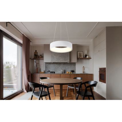 Globo - LED csillár kábelen LED/45W/230V 2700/4000/6000K átm. 46 cm fehér