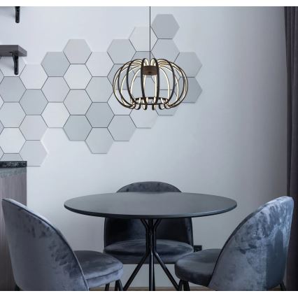 Globo - Dimmelhető LED csillár drótkábellel LED/40W/230V 3000K fekete