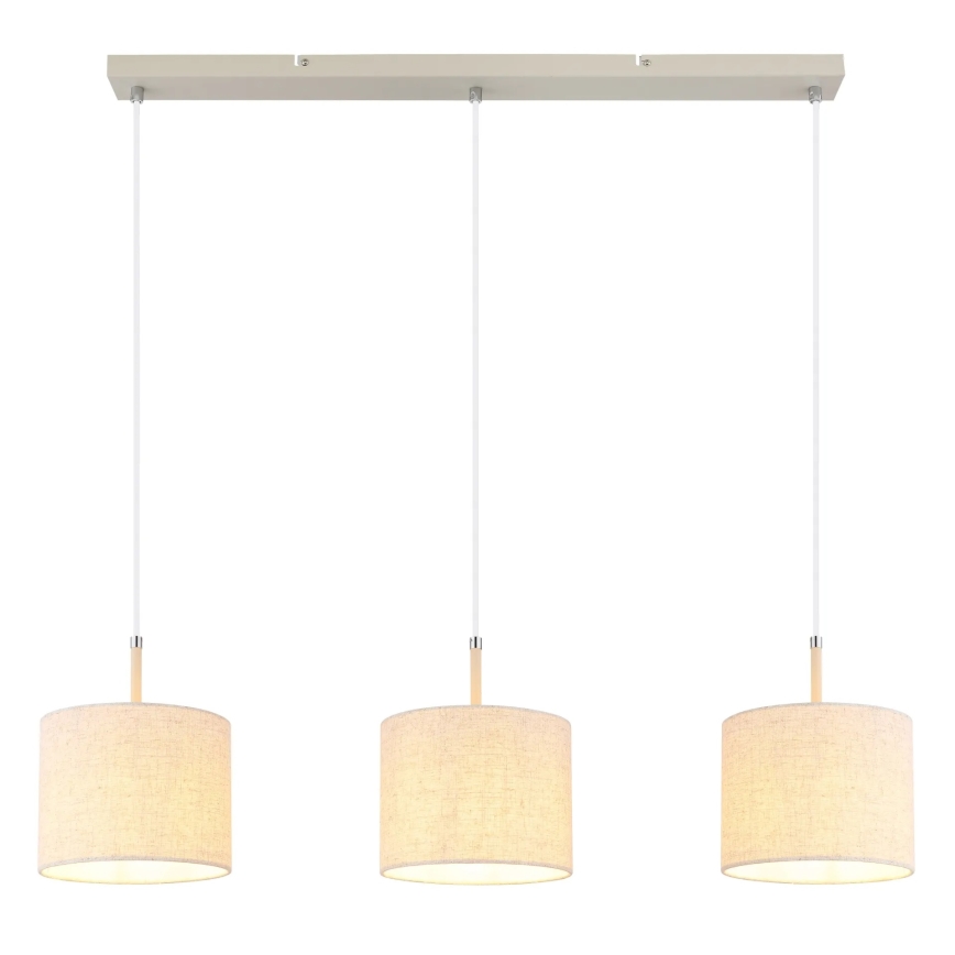 Globo - Kábeles csillár 3xE27/40W/230V