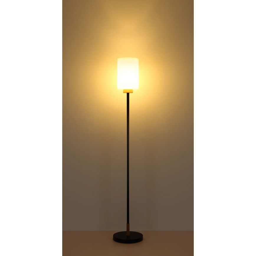 Globo - Állólámpa 1xE27/60W/230V fekete/fehér