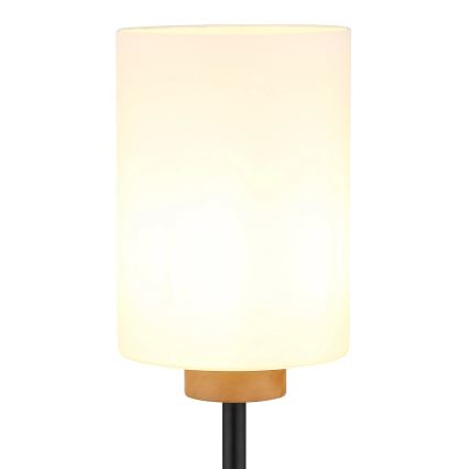 Globo - Állólámpa 1xE27/60W/230V fekete/fehér