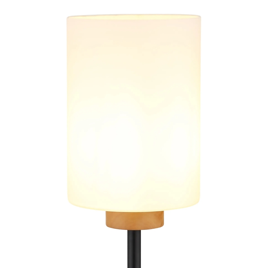 Globo - Állólámpa 1xE27/60W/230V fekete/fehér