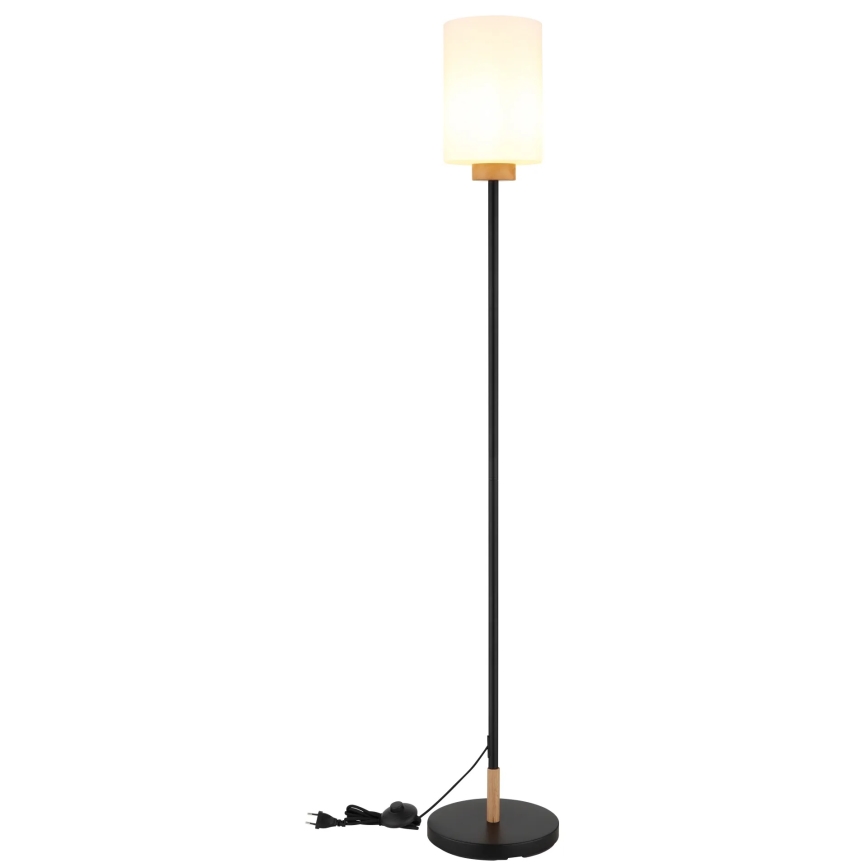 Globo - Állólámpa 1xE27/60W/230V fekete/fehér