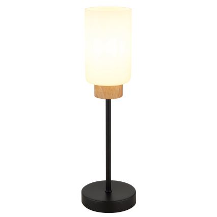 Globo - Asztali lámpa 1xE27/60W/230V fekete/fehér
