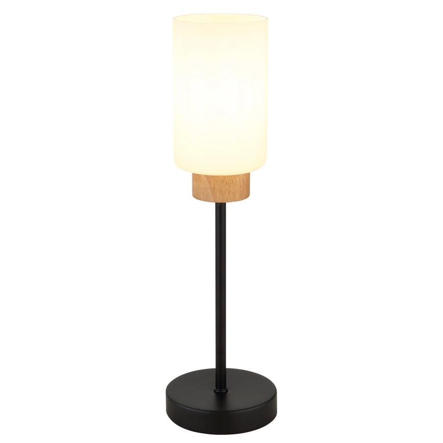 Globo - Asztali lámpa 1xE27/60W/230V fekete/fehér