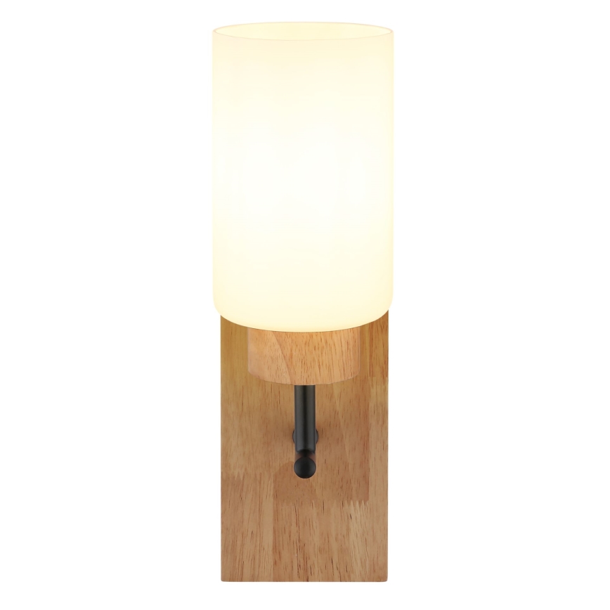 Globo - Fali lámpa 1xE27/60W/230V tölgy/fehér