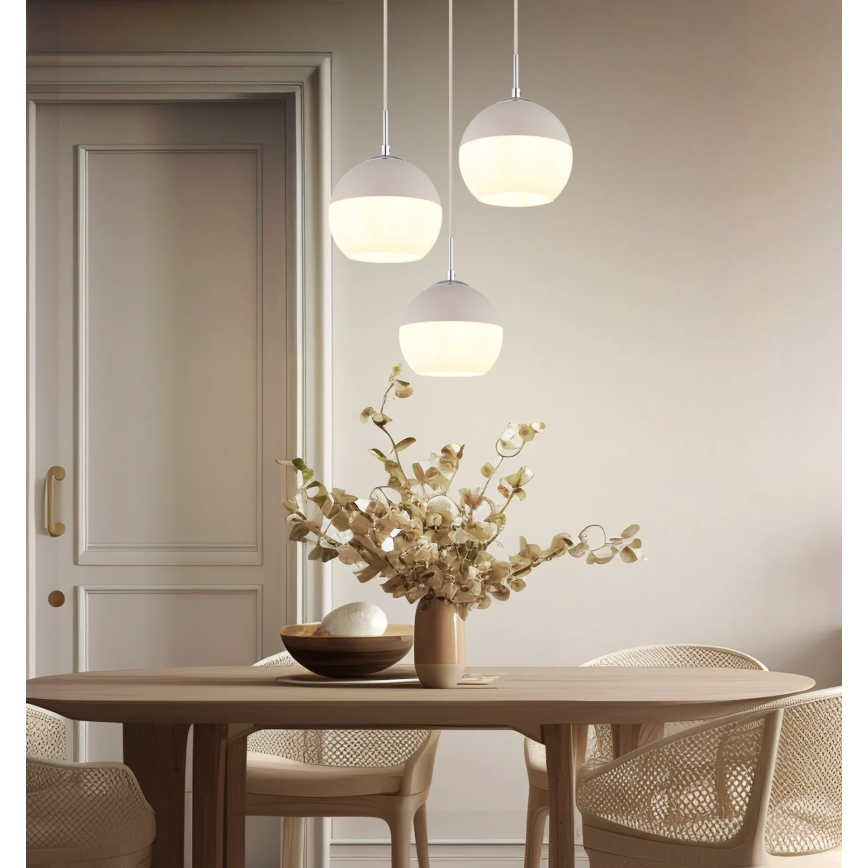 Globo - Kábelre függesztett csillár 3xE27/60W/230V