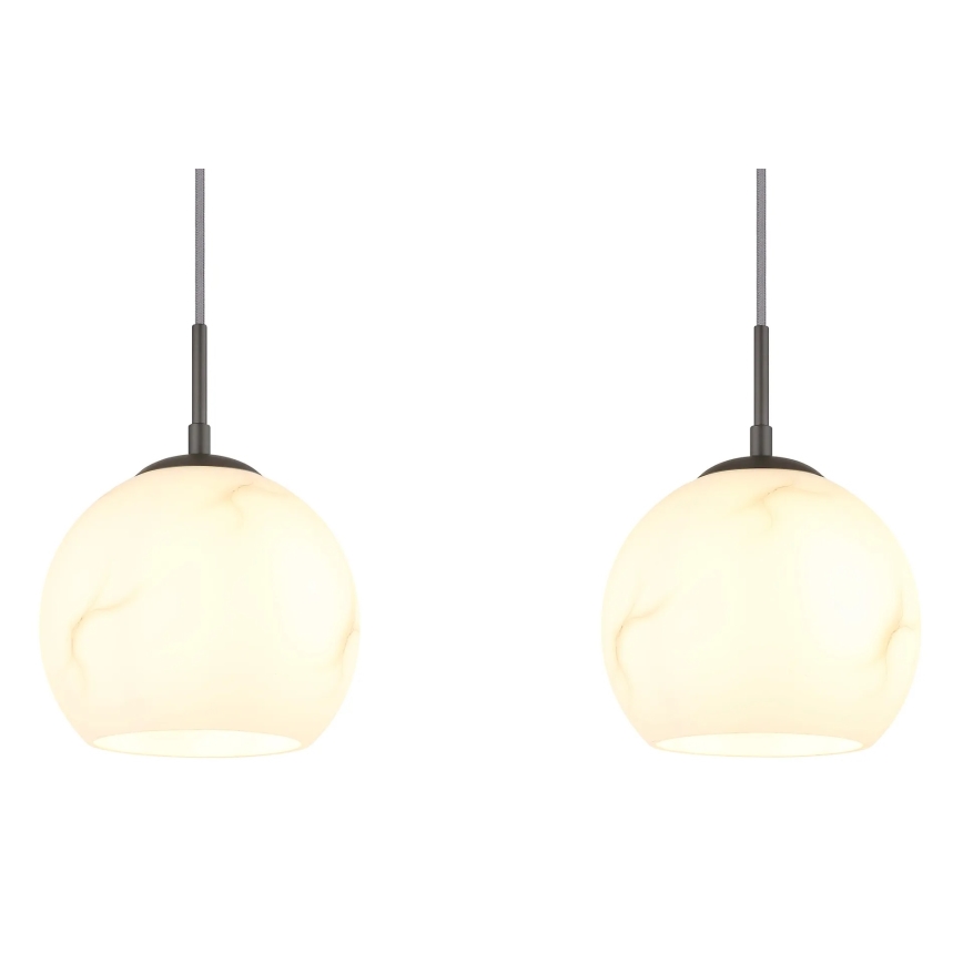 Globo - Kábelen függő csillár, 3x E27, 60W, 230V