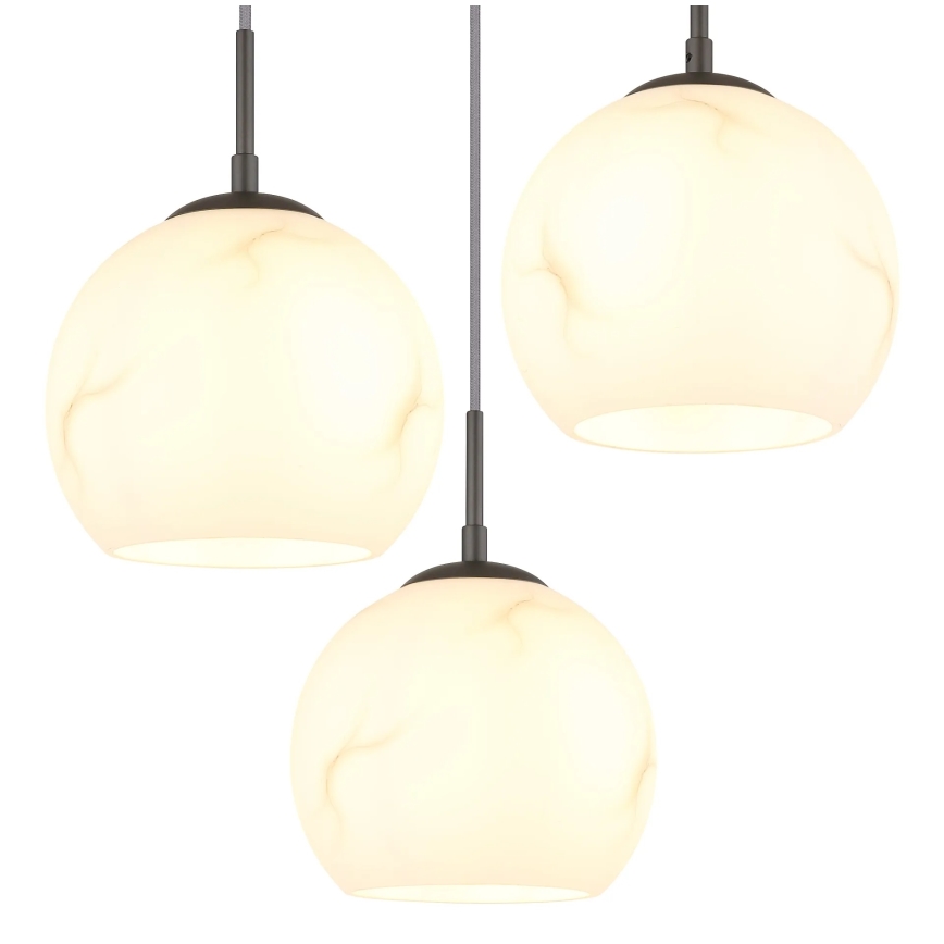 Globo - Zsinóros csillár 3xE27/60W/230V átm. 42,5 cm