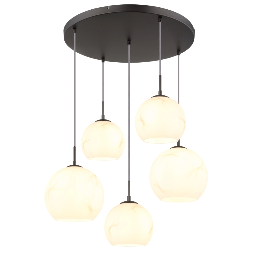 Globo - Kábelcsillár 5xE27/60W/230V Ø 75 cm