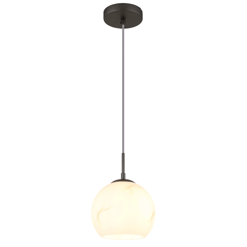 Globo - Kábeles függeszték 1xE27/60W/230V átm. 20 cm